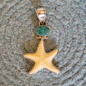 STARFISH Pendant- no chain-Sterling Silver